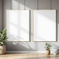 Poster Frame Mockup, Blank Template #188 | bulkmockup Frame Template | Instant Download JPG | Commercial Use | MockupBulk