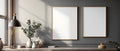 Blank Template #189 Poster Frame Mockup | High-Resolution JPG | bulkmockup Template | For Etsy POD Print Sellers | MockupBulk