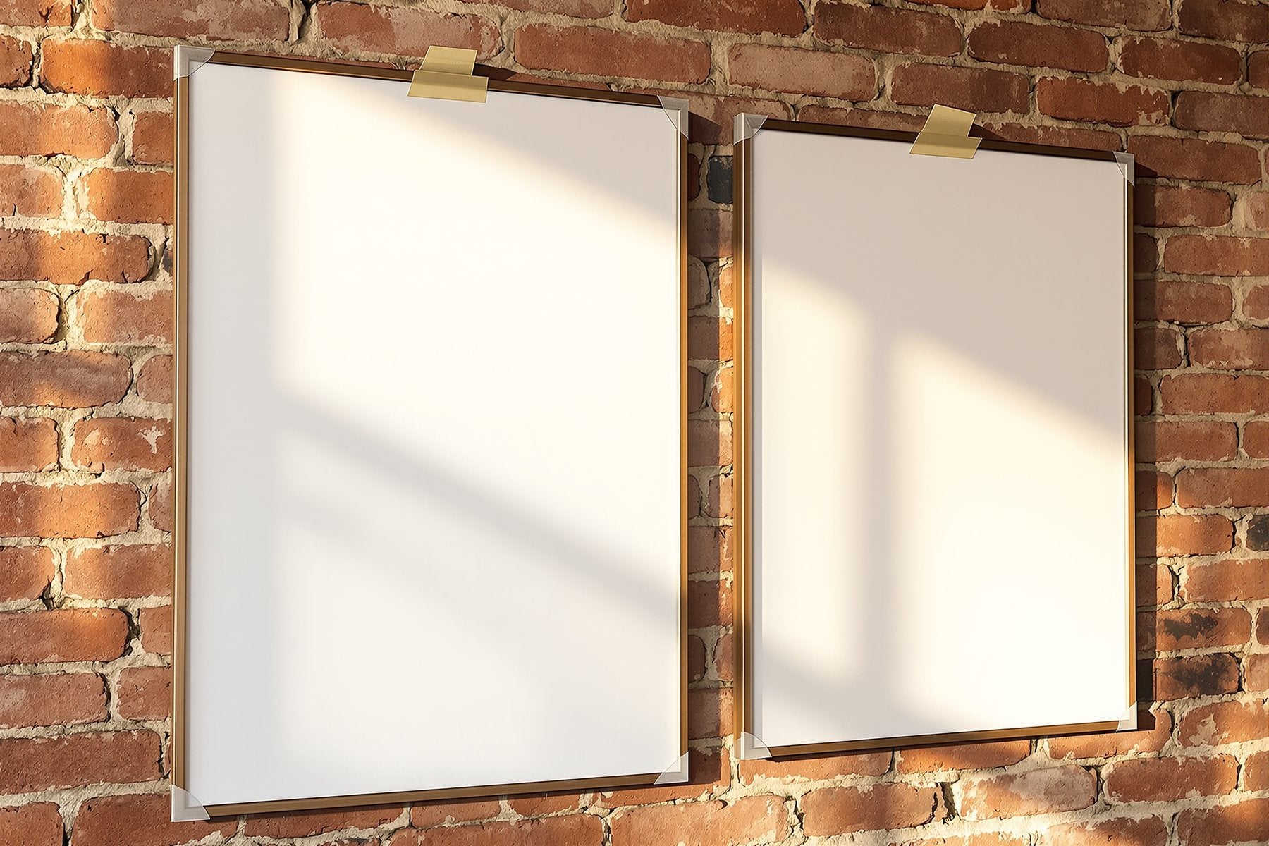 Blank Template #190 Poster Frame Mockup | bulkmockup Frame Template | Instant Download JPG | Commercial Use | MockupBulk