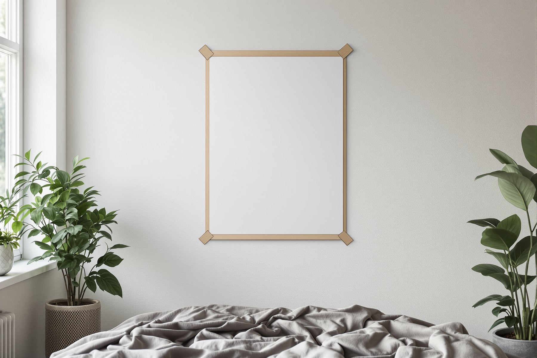Poster Frame Mockup | Blank Template #192 | Frame Mockup JPG Download | bulkmockup Template | Commercial Licence | MockupBulk
