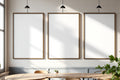Poster Frame Mockup, Blank Template #200 | bulkmockup Frame Template | Instant Download JPG | Commercial Use | MockupBulk