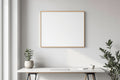Canvas Frame Mockup — Blank Template #005 — bulkmockup Blank Frame Template | High-Res JPG | Commercial Licence | MockupBulk