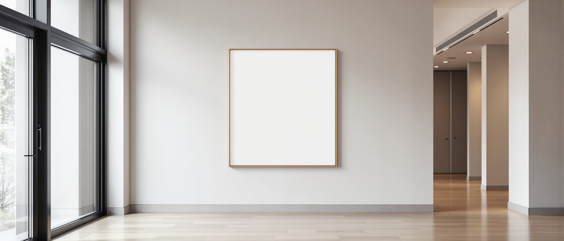 Canvas Frame Mockup | Blank Template #008 | bulkmockup Digital Download | Blank Frame JPG | Commercial Licence Included | MockupBulk