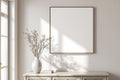 Canvas Frame Mockup — Blank Template #018 — Blank Frame Mockup JPG | Commercial Licence | bulkmockup Download | MockupBulk