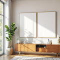 Canvas Frame Mockup, Blank Template #030 | bulkmockup Digital Download | Blank Frame JPG | Commercial Licence Included | MockupBulk