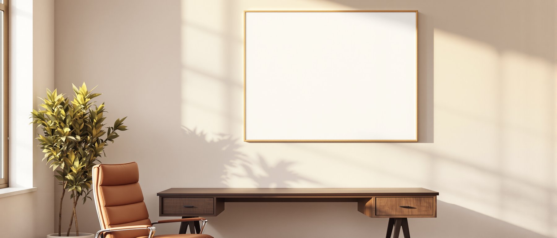 Blank Template #031 Canvas Frame Mockup | Digital Frame Mockup | bulkmockup JPG Download | For POD Etsy Shopify | MockupBulk