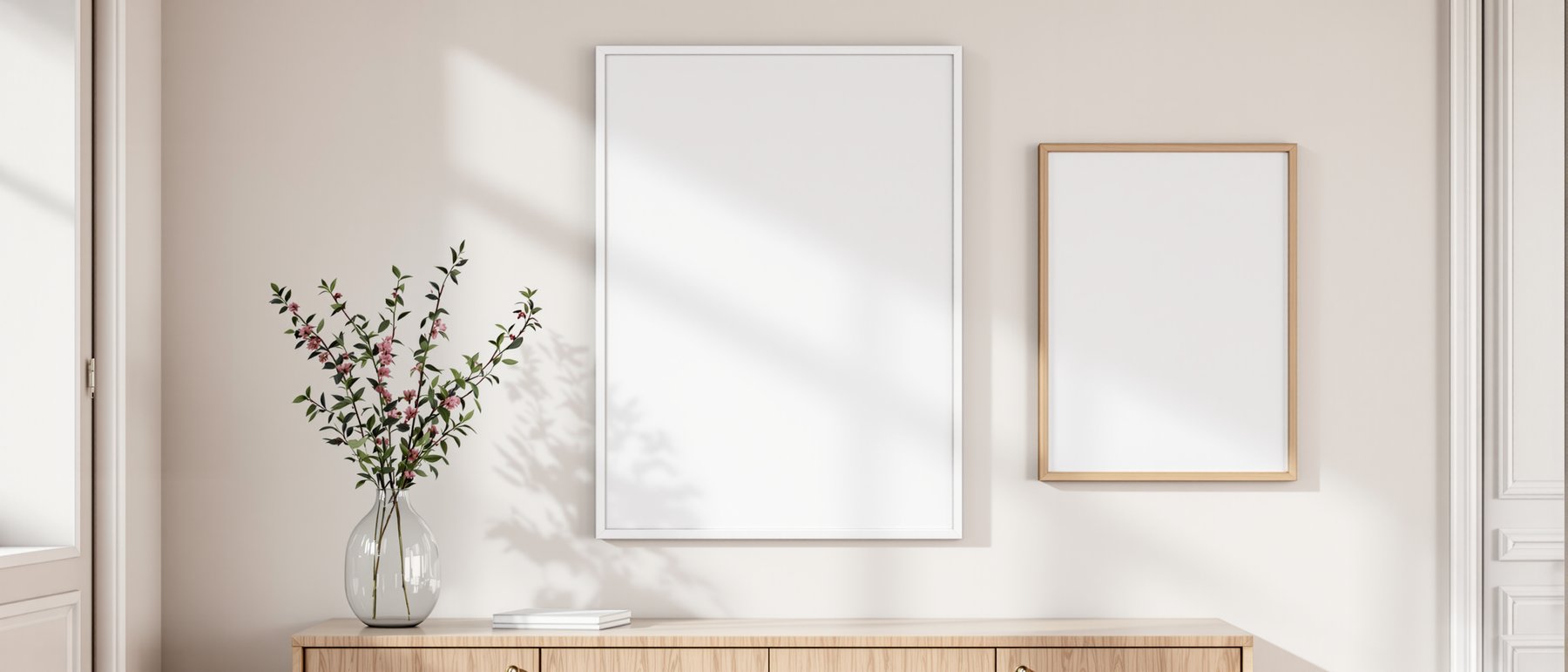 Blank Template #032 Canvas Frame Mockup | Blank Frame Template for Etsy | bulkmockup JPG Download | Commercial Use | MockupBulk