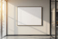 Canvas Frame Mockup, Blank Template #034 | bulkmockup Blank Frame Template | High-Res JPG | Commercial Licence | MockupBulk