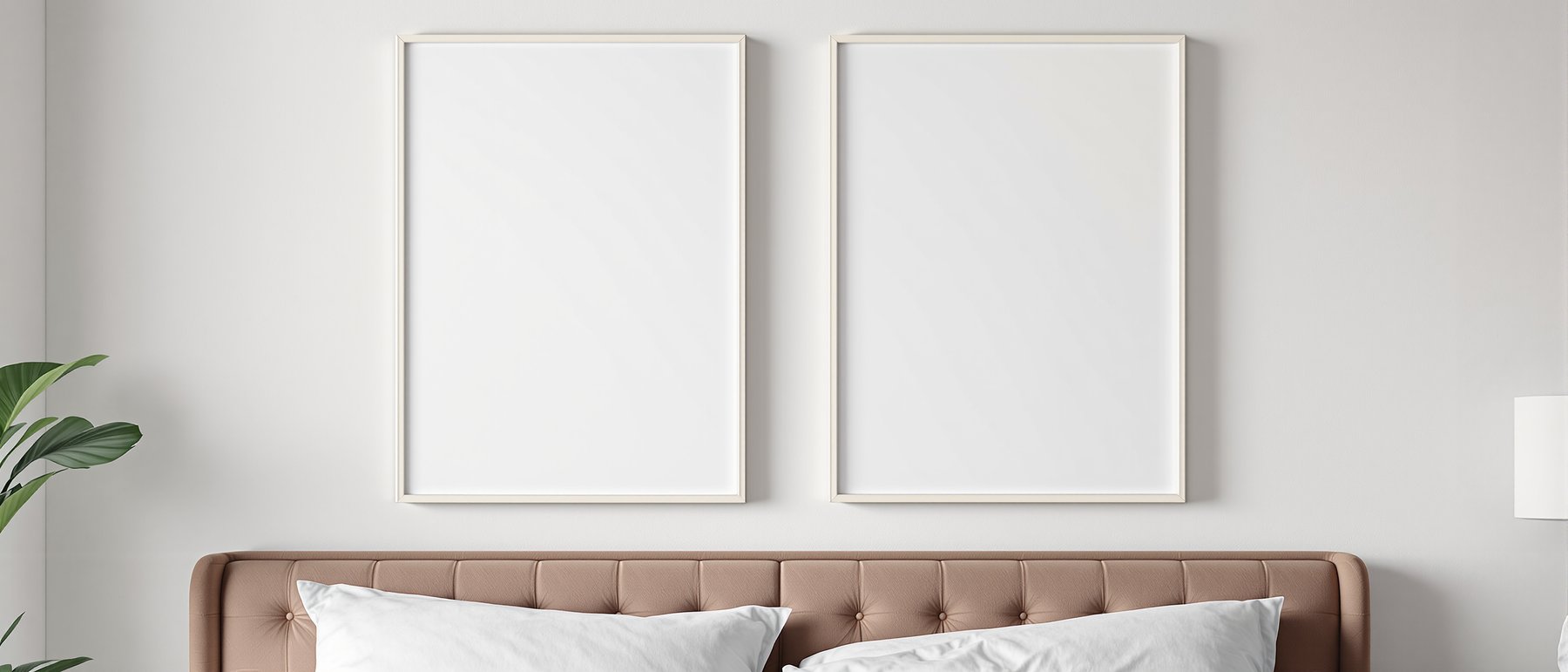Canvas Frame Mockup | Blank Template #038 — Blank Frame Mockup JPG | Commercial Licence | bulkmockup Download | MockupBulk