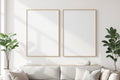 Canvas Frame Mockup, Blank Template #041 | Digital Frame Mockup | bulkmockup JPG Download | For POD Etsy Shopify | MockupBulk