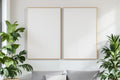 Canvas Frame Mockup, Blank Template #064 | Blank Frame Template for Etsy | bulkmockup JPG Download | Commercial Use | MockupBulk