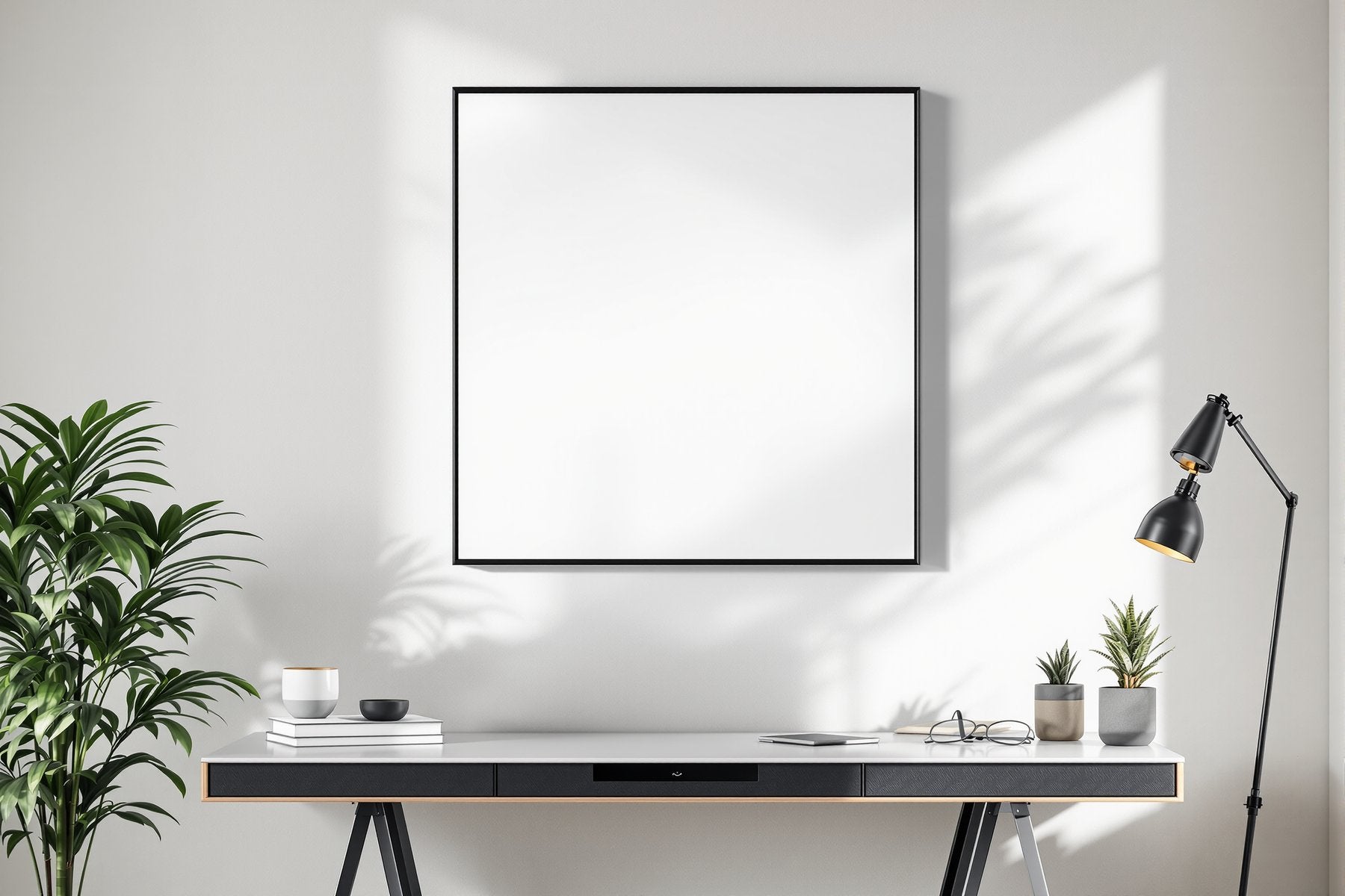 Canvas Frame Mockup | Blank Template #071 — Instant bulkmockup Download | Blank Frame JPG Template | Commercial Use | MockupBulk