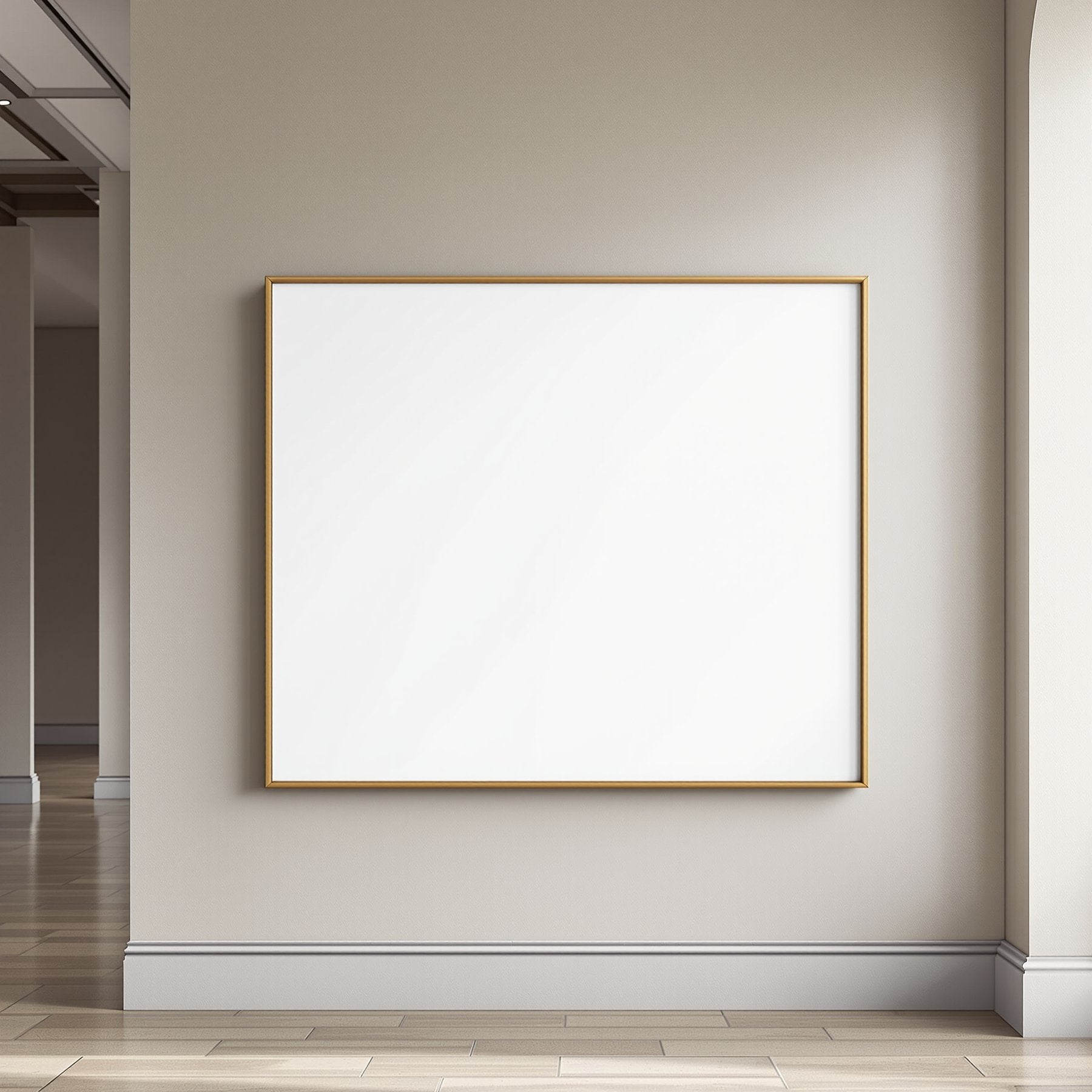 Canvas Frame Mockup | Blank Template #072 — Frame Mockup JPG Download | bulkmockup Template | Commercial Licence | MockupBulk