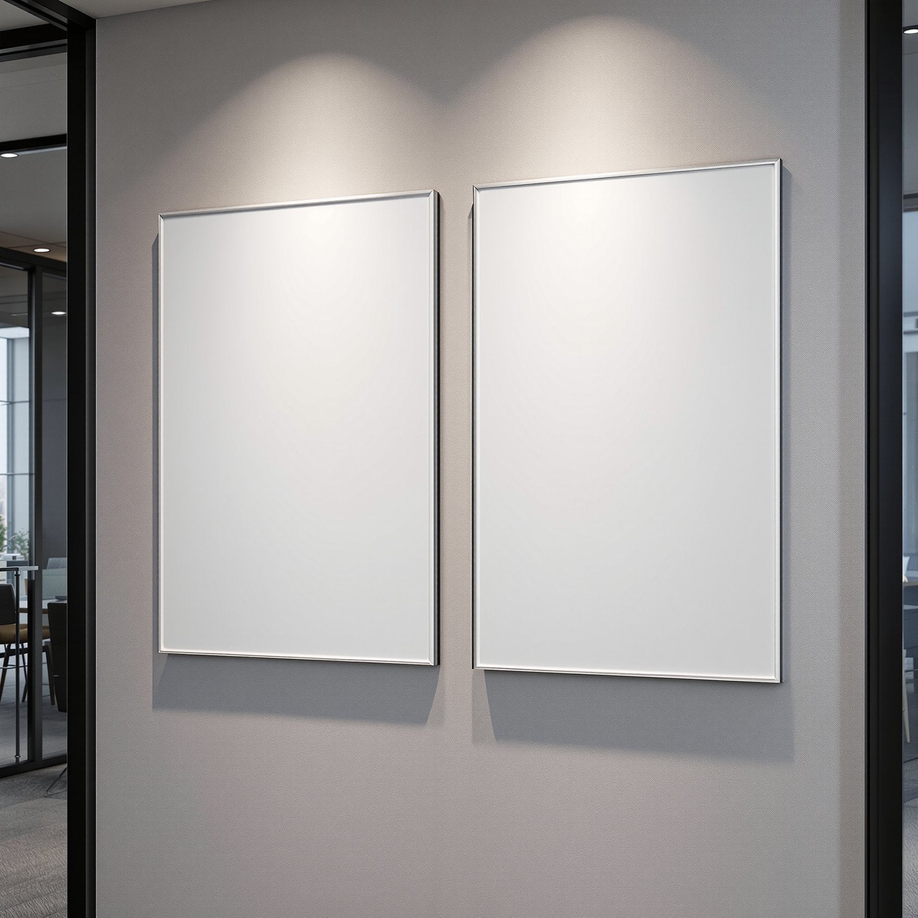 Canvas Frame Mockup, Blank Template #074 | Blank Frame Template | High-Res JPG Instant Download | Commercial Use | bulkmockup | MockupBulk