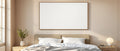 Canvas Frame Mockup — Blank Template #076 — High-Res Frame Template JPG | bulkmockup Mockup Store | Commercial Use | MockupBulk