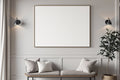 Canvas Frame Mockup | Blank Template #077 | bulkmockup Blank Frame Template | High-Res JPG | Commercial Licence | MockupBulk