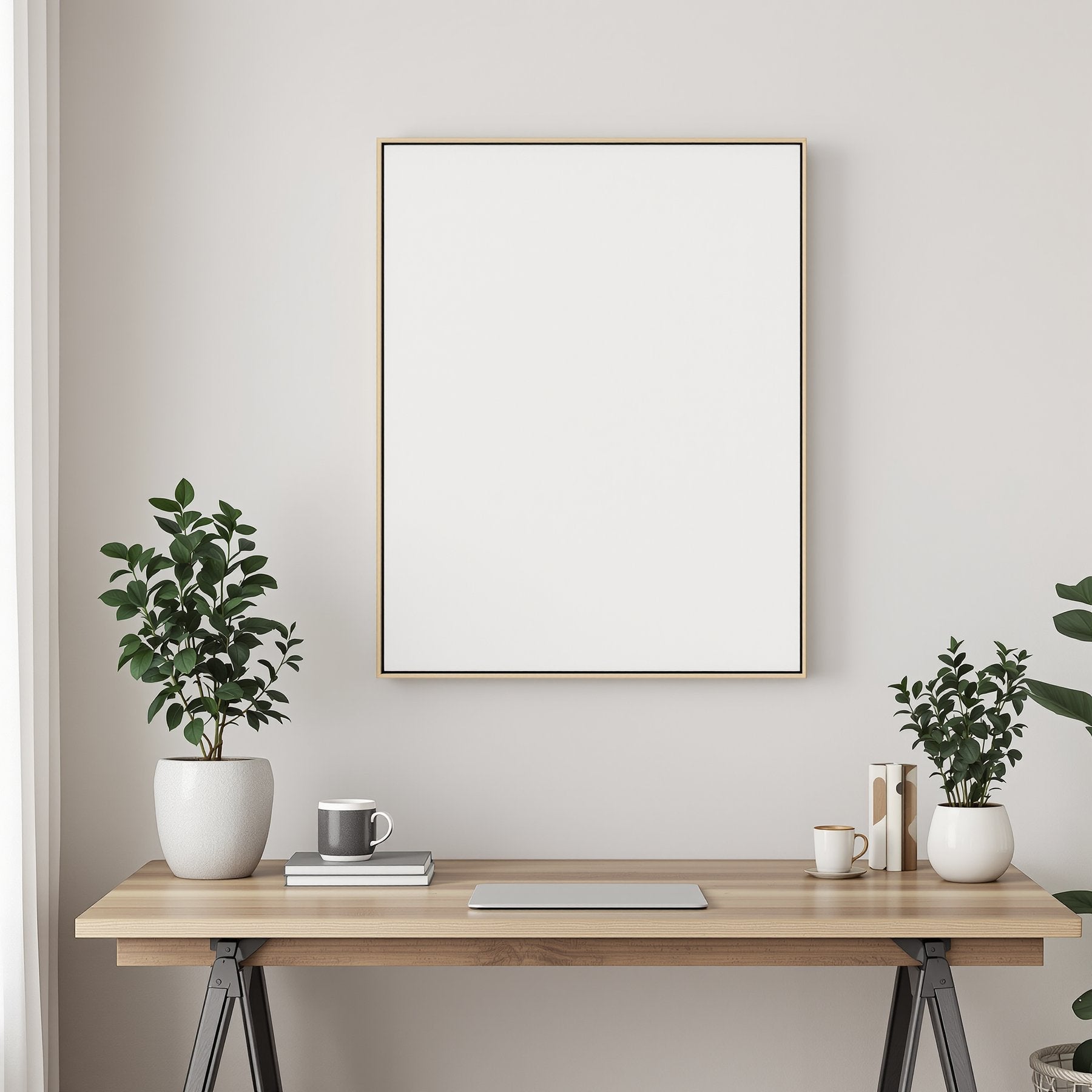 Canvas Frame Mockup, Blank Template #079 | Print-on-Demand Frame Mockup | bulkmockup JPG | Commercial Licence | MockupBulk