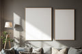 Canvas Frame Mockup, Blank Template #084 | bulkmockup Digital Download | Blank Frame JPG | Commercial Licence Included | MockupBulk