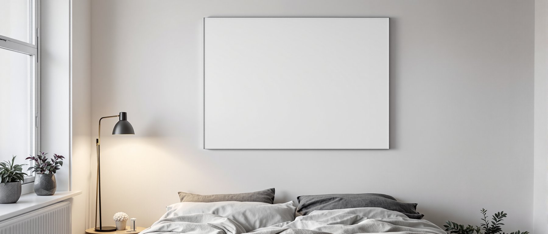 Canvas Frame Mockup | Blank Template #086 | Digital Frame Mockup | bulkmockup JPG Download | For POD Etsy Shopify | MockupBulk