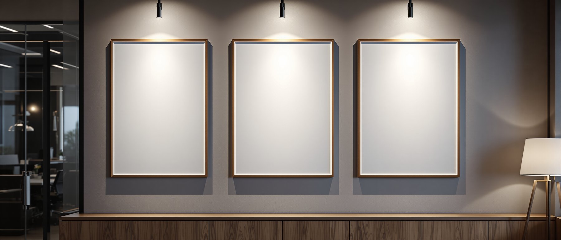 Canvas Frame Mockup | Blank Template #087 | Instant bulkmockup Download | Blank Frame JPG Template | Commercial Use | MockupBulk