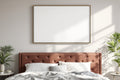 Blank Template #088 Canvas Frame Mockup | Empty Frame Template | bulkmockup High-Res JPG | Commercial Use Included | MockupBulk