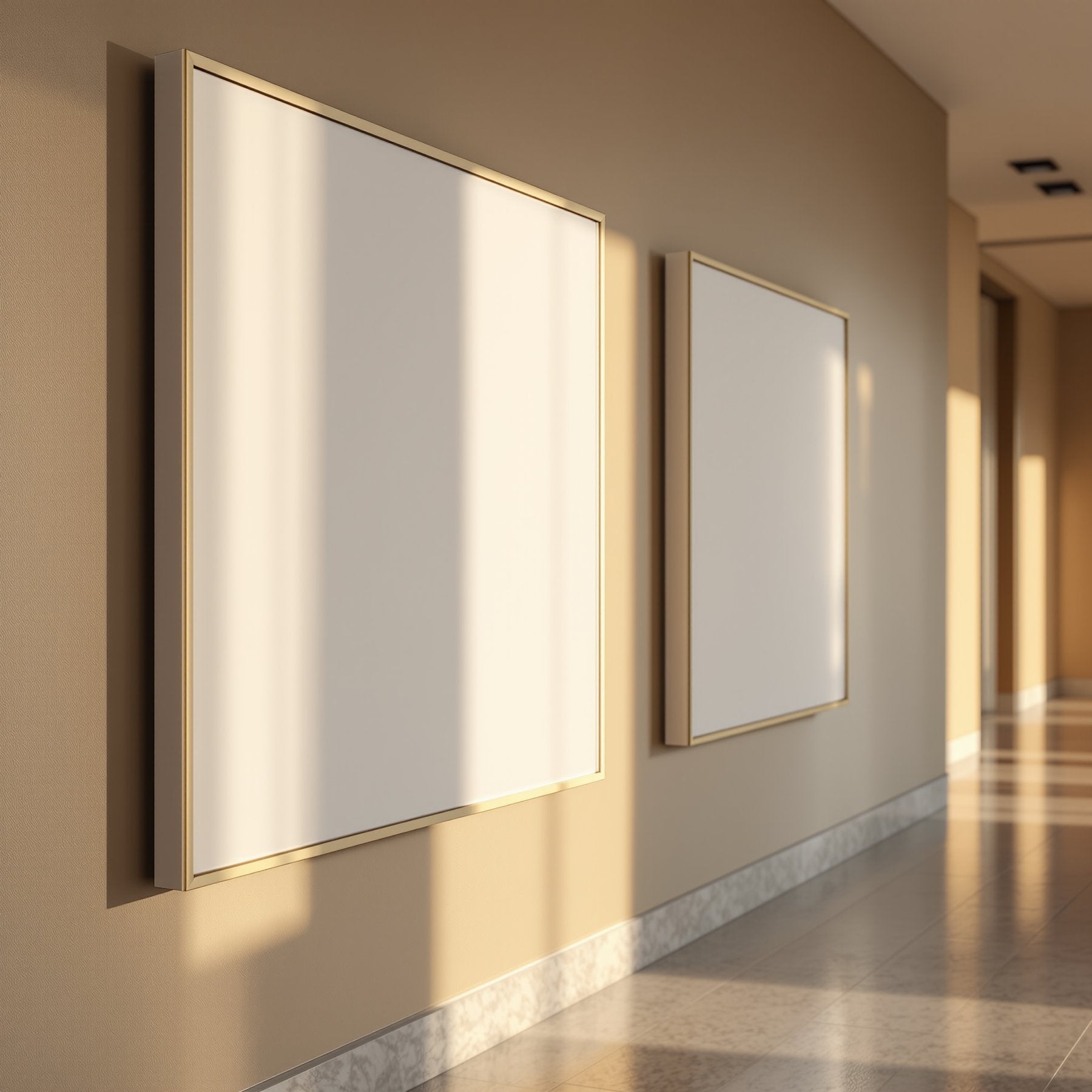 Blank Template #089 Canvas Frame Mockup | Print-on-Demand Frame Mockup | bulkmockup JPG | Commercial Licence | MockupBulk
