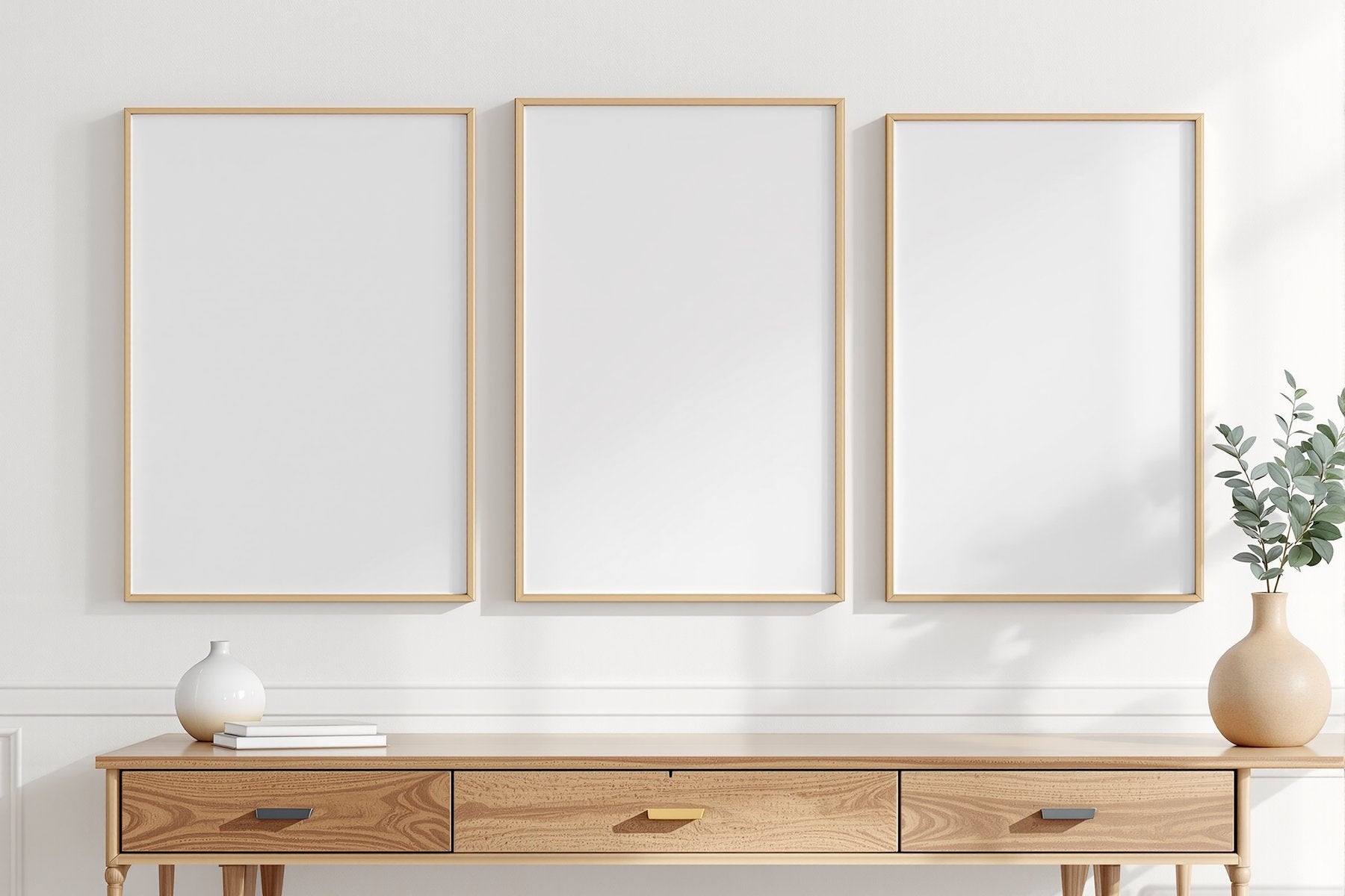 Canvas Frame Mockup | Blank Template #091 | Frame Template JPG | Instant bulkmockup Download | Commercial Use | MockupBulk