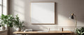 Canvas Frame Mockup, Blank Template #095 | Instant bulkmockup Download | Blank Frame JPG Template | Commercial Use | MockupBulk