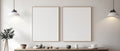 Canvas Frame Mockup — Blank Template #096 — Frame Mockup JPG Download | bulkmockup Template | Commercial Licence | MockupBulk