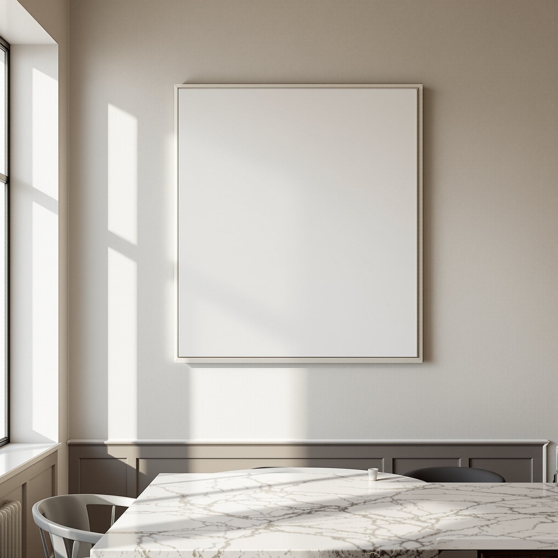 Canvas Frame Mockup — Blank Template #099 — Instant bulkmockup Download | Blank Frame JPG Template | Commercial Use | MockupBulk
