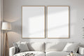Canvas Frame Mockup, Blank Template #107 | Print-on-Demand Frame Mockup | bulkmockup JPG | Commercial Licence | MockupBulk