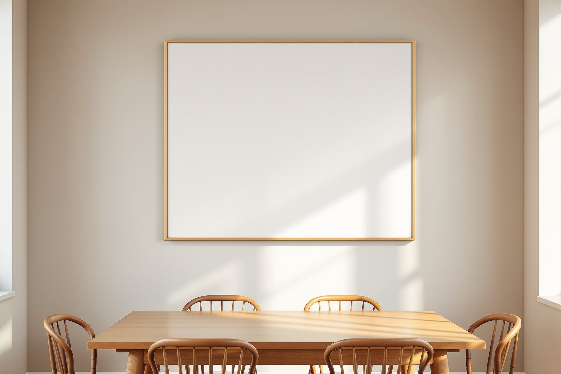 Canvas Frame Mockup — Blank Template #118 — Frame Mockup JPG Download | bulkmockup Template | Commercial Licence | MockupBulk