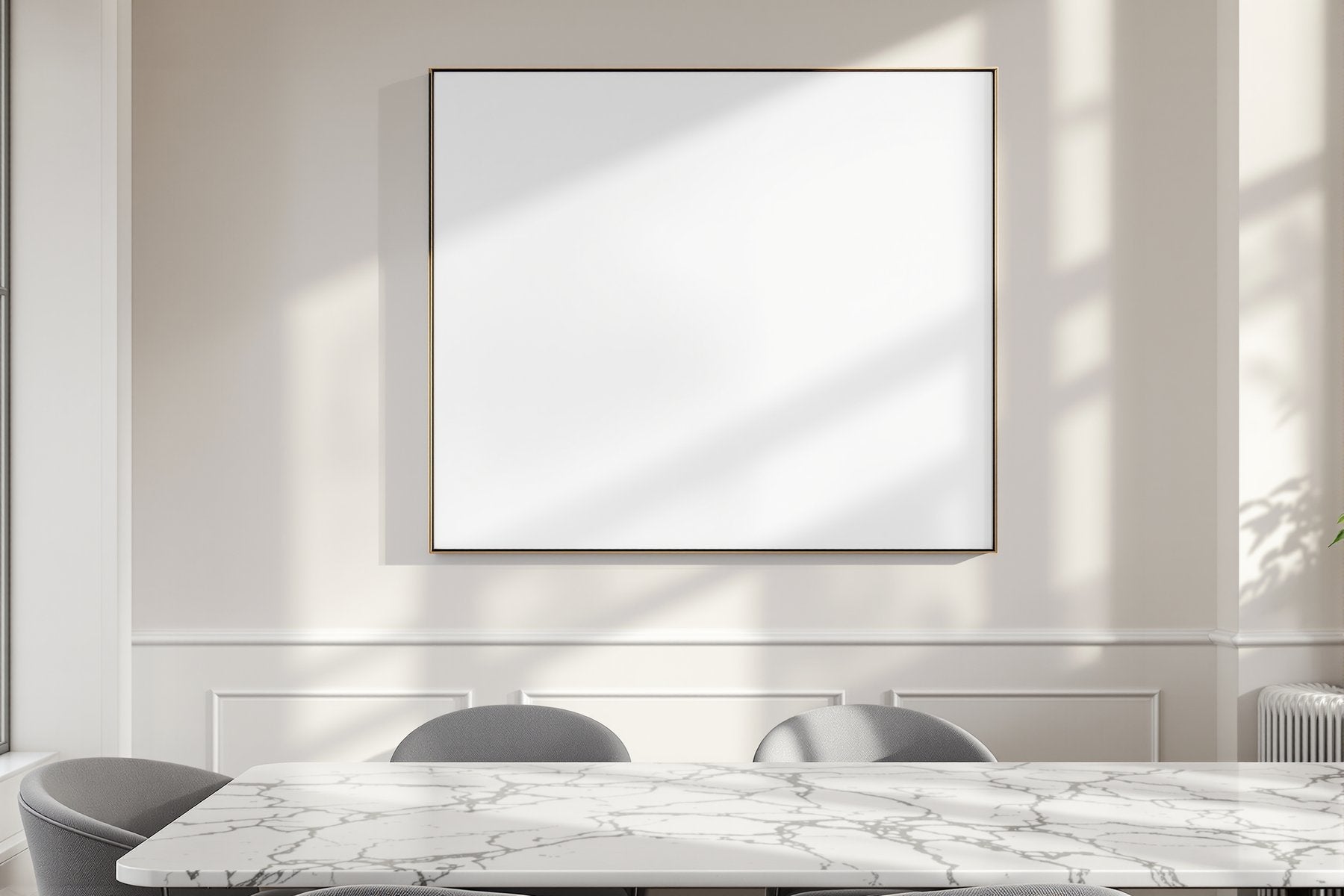 Blank Template #120 Canvas Frame Mockup | bulkmockup Digital Download | Blank Frame JPG | Commercial Licence Included | MockupBulk