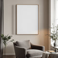 Blank Template #125 Canvas Frame Mockup | Blank Frame Mockup JPG | Commercial Licence | bulkmockup Download | MockupBulk
