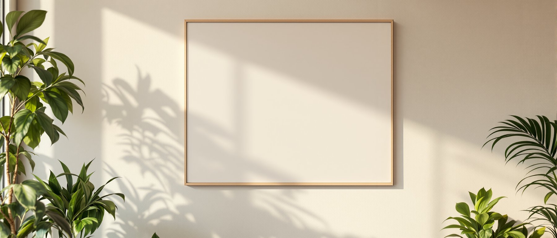 Canvas Frame Mockup — Blank Template #129 — bulkmockup Blank Frame Template | High-Res JPG | Commercial Licence | MockupBulk