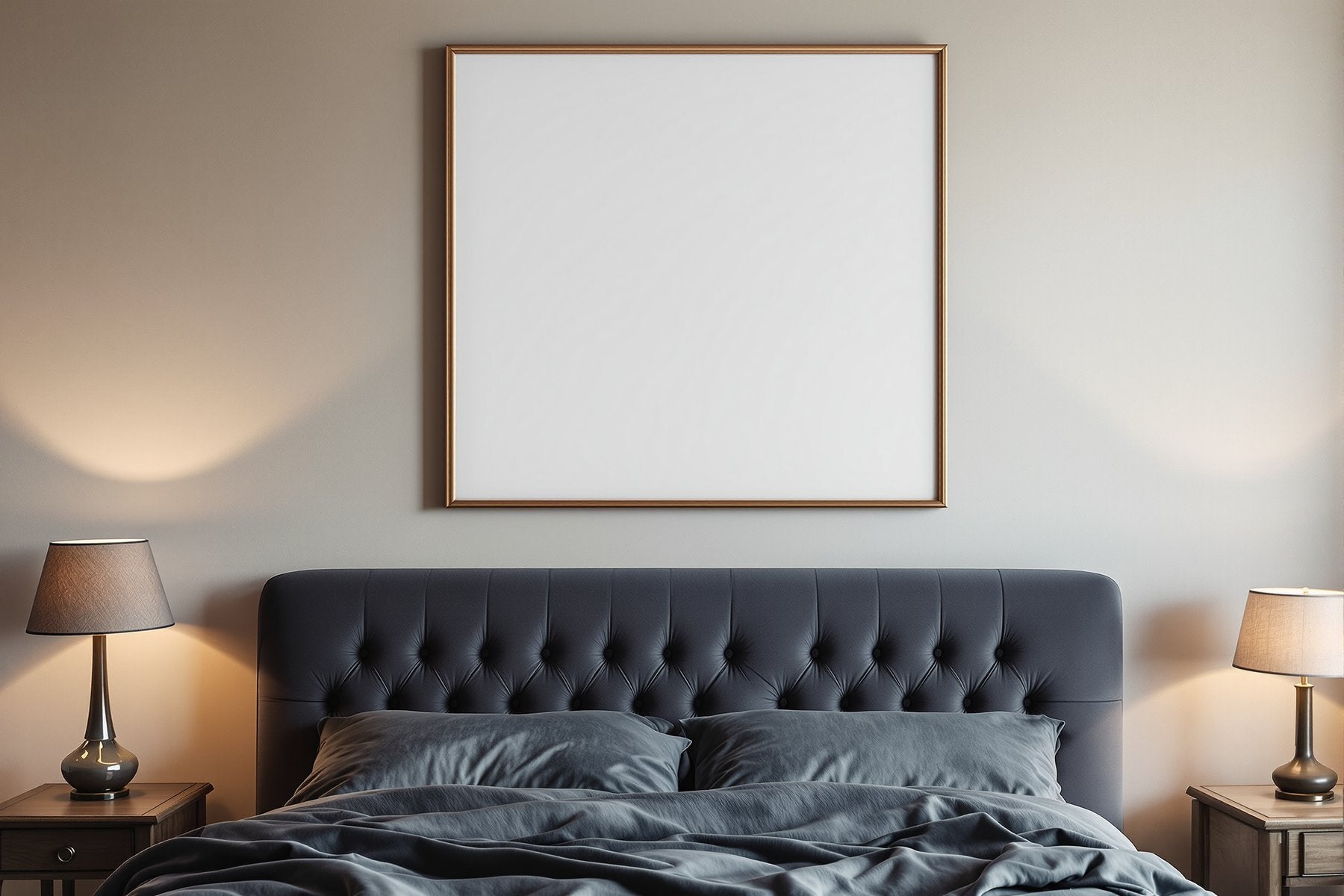 Canvas Frame Mockup | Blank Template #134 | Frame Mockup JPG Download | bulkmockup Template | Commercial Licence | MockupBulk