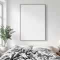 Canvas Frame Mockup, Blank Template #138 | Blank Frame Template | High-Res JPG Instant Download | Commercial Use | bulkmockup | MockupBulk
