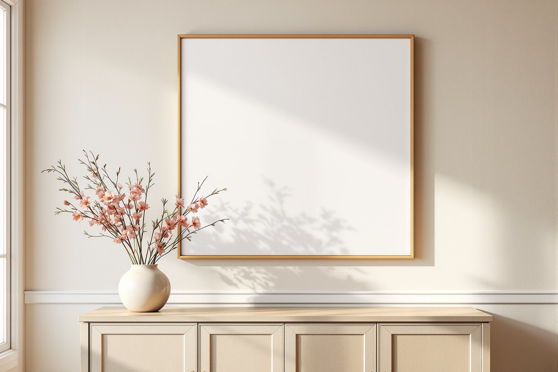 Blank Template #144 Canvas Frame Mockup | Print-on-Demand Frame Mockup | bulkmockup JPG | Commercial Licence | MockupBulk