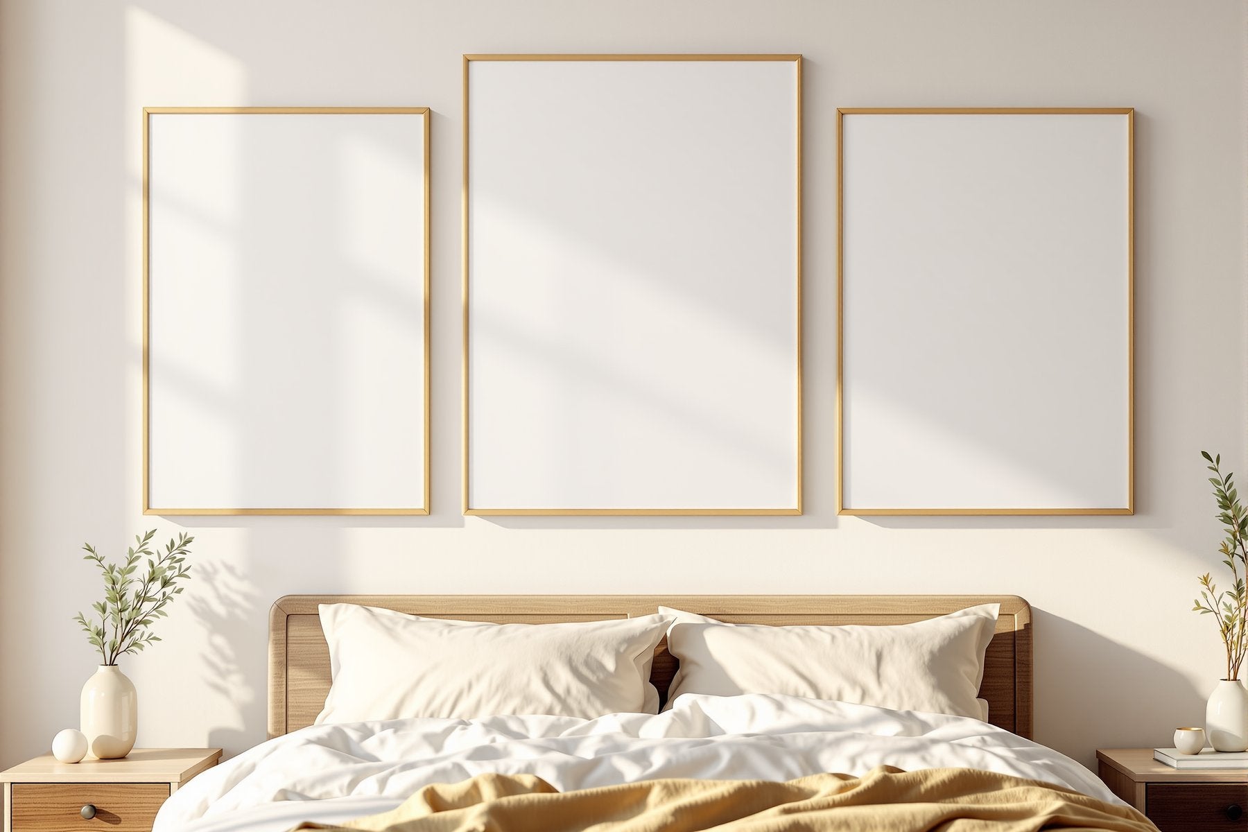 Canvas Frame Mockup | Blank Template #148 | Blank Frame Template for Etsy | bulkmockup JPG Download | Commercial Use | MockupBulk