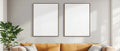 Canvas Frame Mockup — Blank Template #149 — Blank Frame Template for Etsy | bulkmockup JPG Download | Commercial Use | MockupBulk