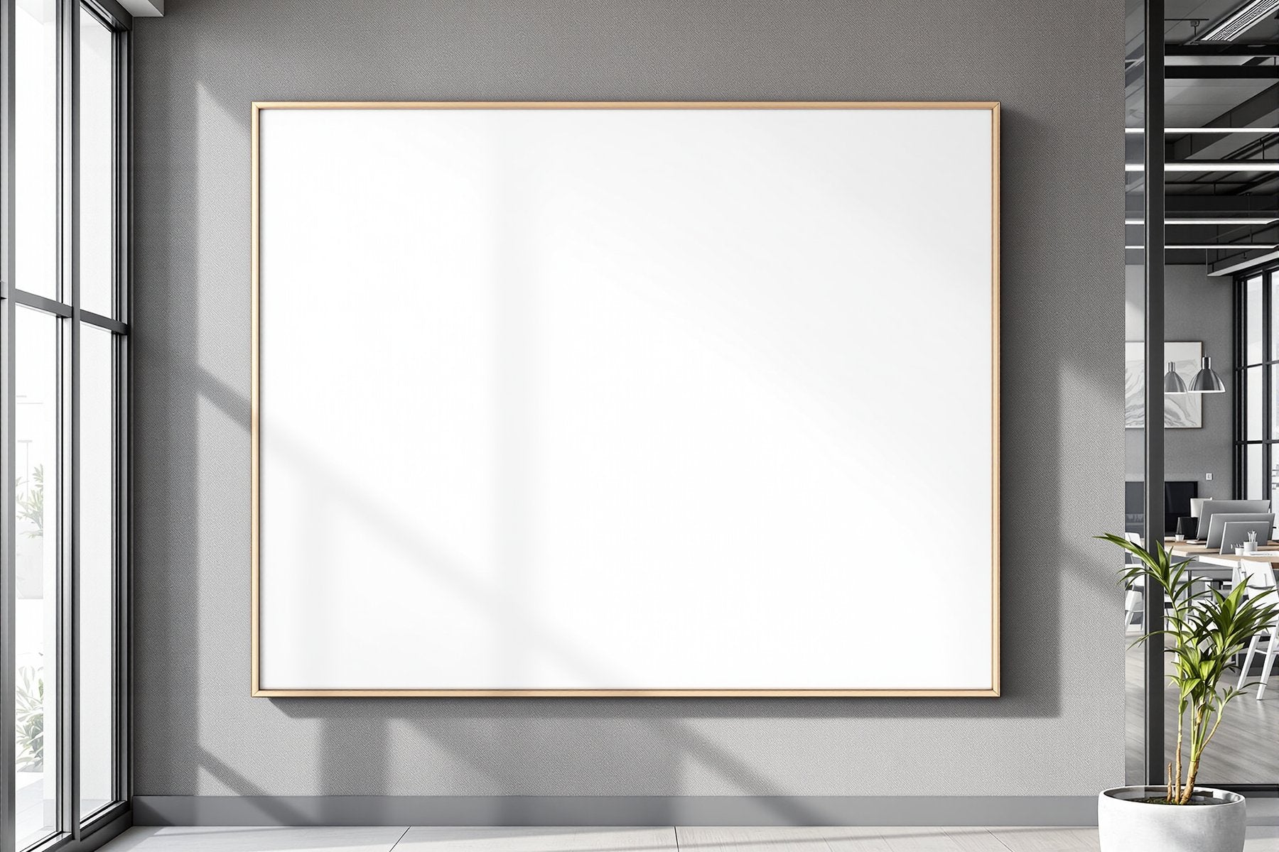 Canvas Frame Mockup | Blank Template #151 — High-Resolution JPG | bulkmockup Template | For Etsy POD Print Sellers | MockupBulk