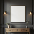 Canvas Frame Mockup | Blank Template #153 — Empty Frame Template | bulkmockup High-Res JPG | Commercial Use Included | MockupBulk