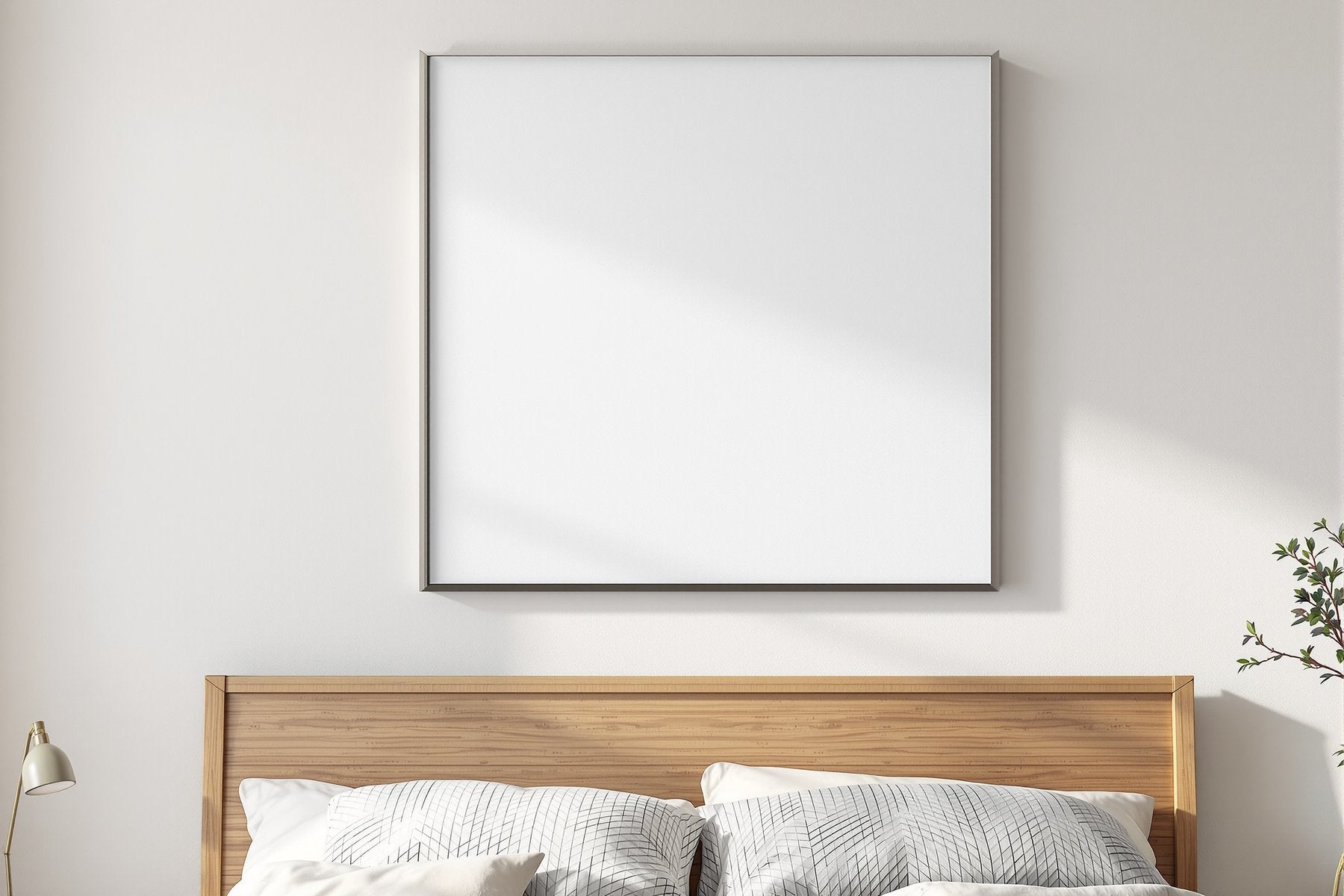 Canvas Frame Mockup | Blank Template #161 | Frame Mockup JPG Download | bulkmockup Template | Commercial Licence | MockupBulk