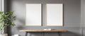 Canvas Frame Mockup | Blank Template #167 | bulkmockup Digital Download | Blank Frame JPG | Commercial Licence Included | MockupBulk
