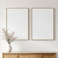 Canvas Frame Mockup, Blank Template #171 | bulkmockup Blank Frame Template | High-Res JPG | Commercial Licence | MockupBulk