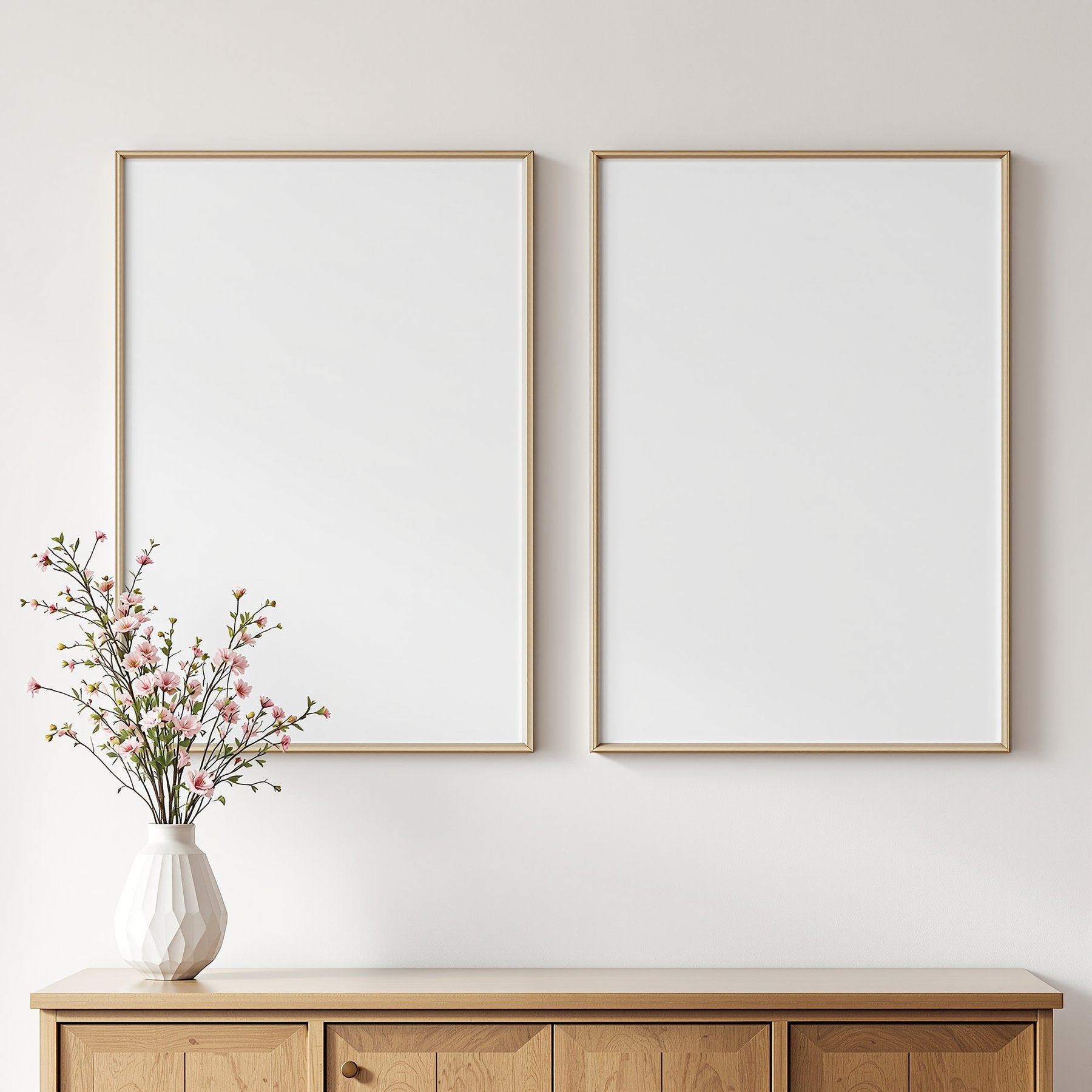 Canvas Frame Mockup, Blank Template #171 | bulkmockup Blank Frame Template | High-Res JPG | Commercial Licence | MockupBulk