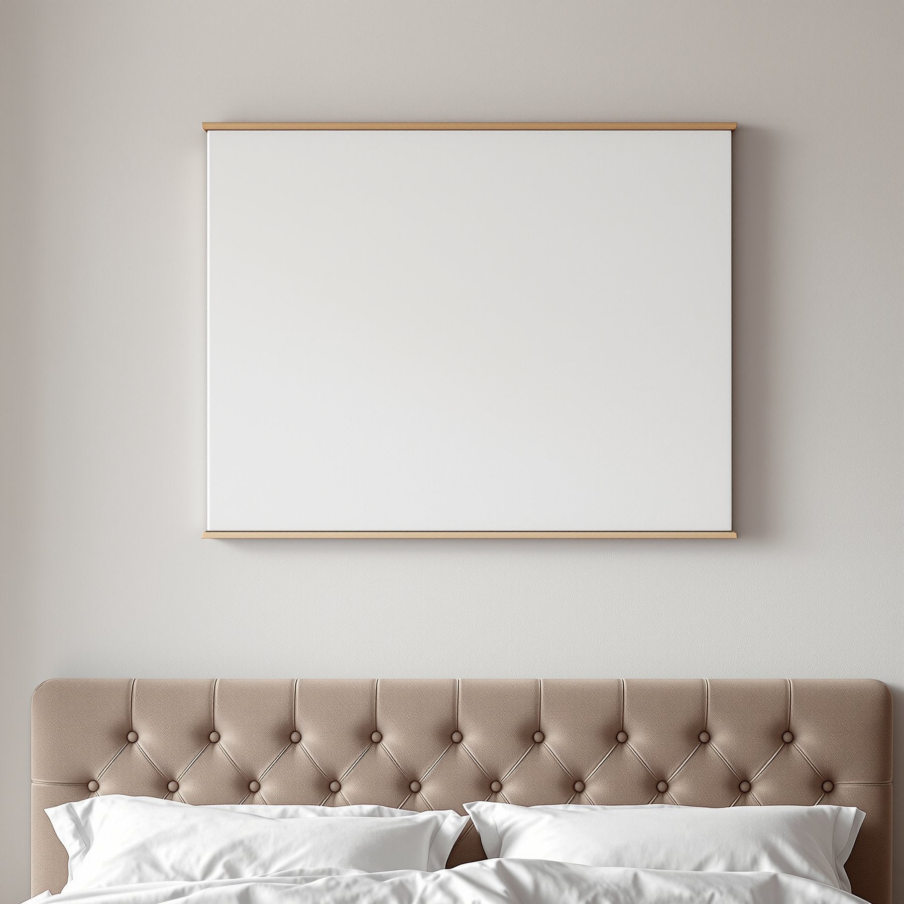 Canvas Frame Mockup | Blank Template #182 | Empty Frame Template | bulkmockup High-Res JPG | Commercial Use Included | MockupBulk