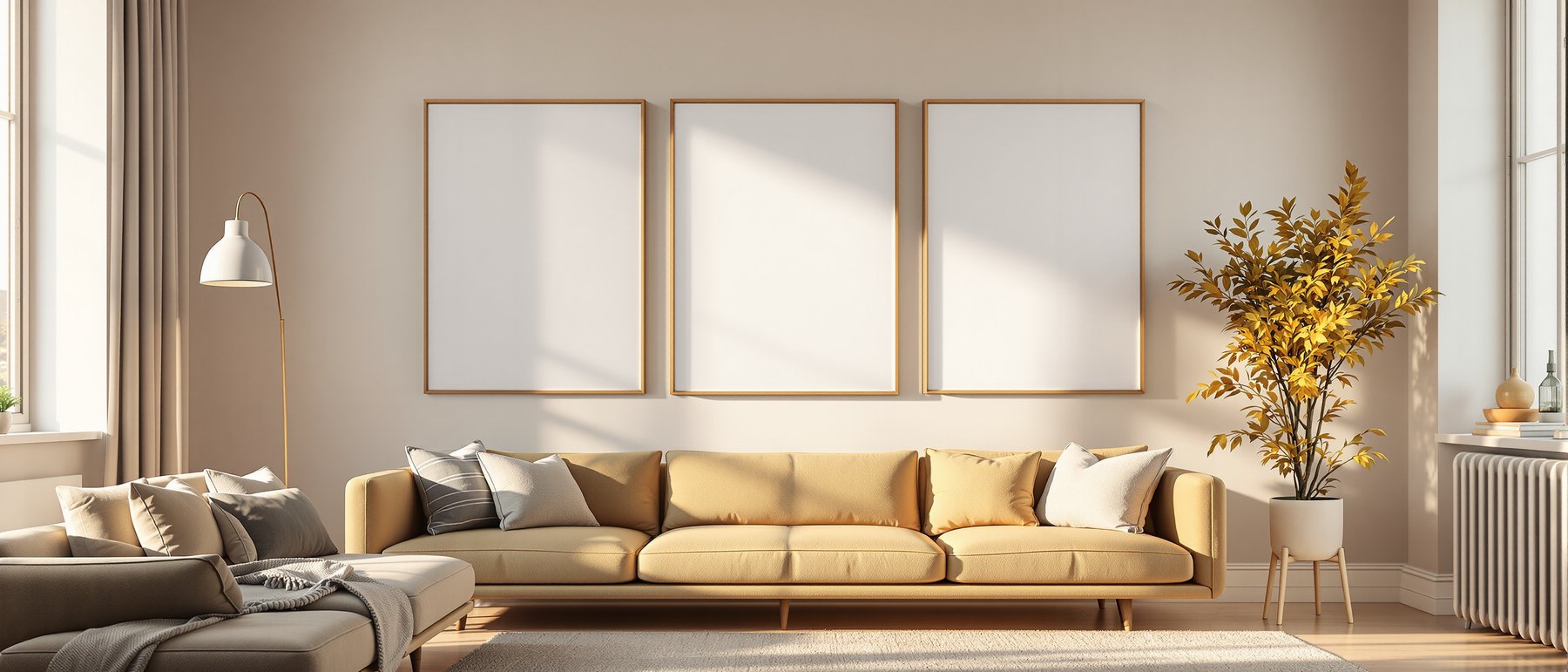Blank Template #183 Canvas Frame Mockup | bulkmockup Frame Template | Instant Download JPG | Commercial Use | MockupBulk