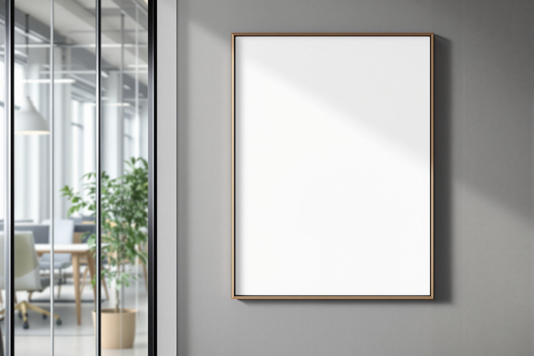 Canvas Frame Mockup | Blank Template #184 | Blank Frame Mockup JPG | Commercial Licence | bulkmockup Download | MockupBulk