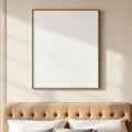 Canvas Frame Mockup | Blank Template #186 — bulkmockup Digital Download | Blank Frame JPG | Commercial Licence Included | MockupBulk